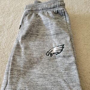 Youth Philadelphia Eagles Gray Jogger Sweatpants